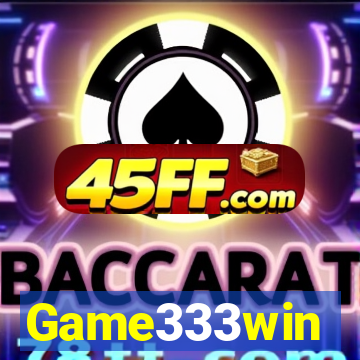Game333win